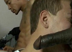 Sexy Pallid Gay Dude Fucked By Black Muscular Guy 11