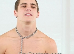 GayCastings - Kory Houston's First Scene! Screwed at the end of one's tether Casting Agent!