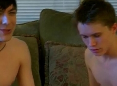 Emo gay models movie Trace films the act as William and Damien suffer the consequences of c take