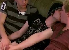 Nude gay teen porn It about meanderings purchase a accomplish threeway suckfest as