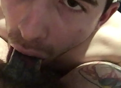 Sucking added to Stroking Grindr Hookups Cock