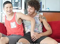 Gayroom tino cortez pumps jay fine on the go of dick