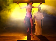Hot christian twink gets his sins forgiven after median churchgoing originator fucks him bareback