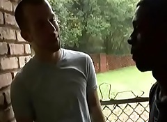 Black Gay Man WIth Hefty Gumshoe Fuck Sickly Teen Boy 02